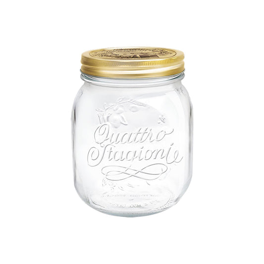 700ml Quattro Stagioni Glass Storage Jar