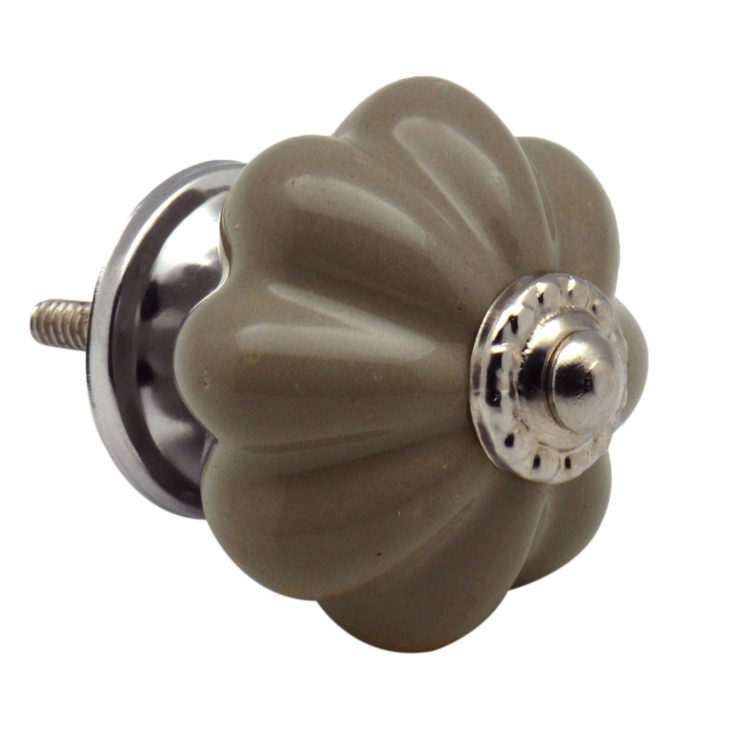 Floral Ceramic Cabinet Knob