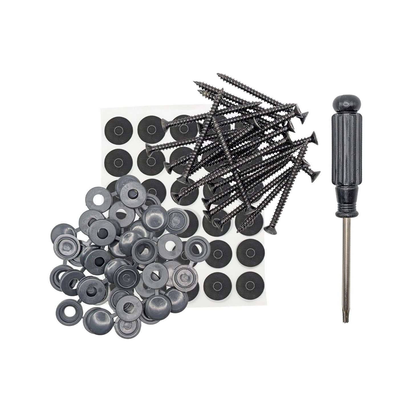 Metal Roofing Ridge Caps - 30 x 60cm - Anthracite - Pack of 5