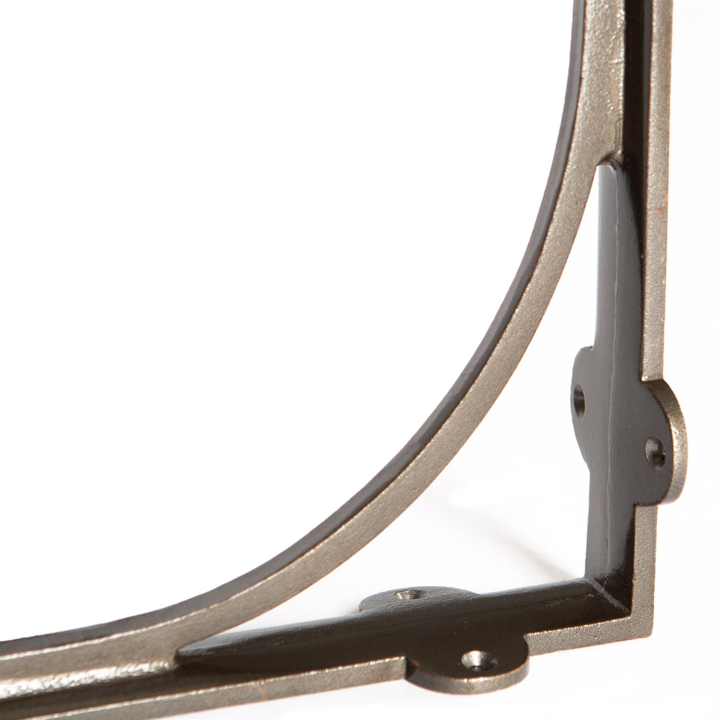 205mm Curved Iron Shelf Bracket