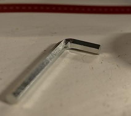 Hex Key Set with Chrome Finish