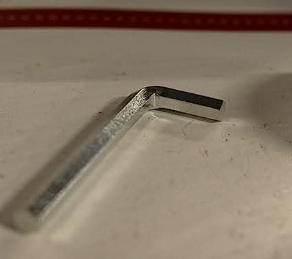 Hex Key Set with Chrome Finish