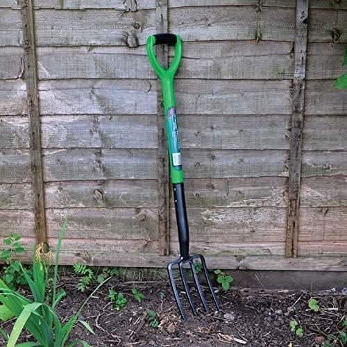 Carbon Steel Border Fork with Soft Grip D Handle