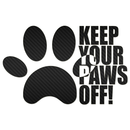 Keep Your Paws Off Sticker