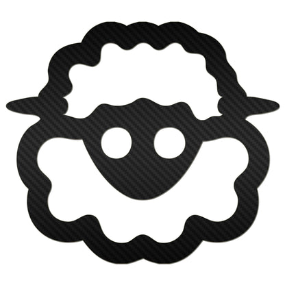 Funny Cartoon Sheep Sticker