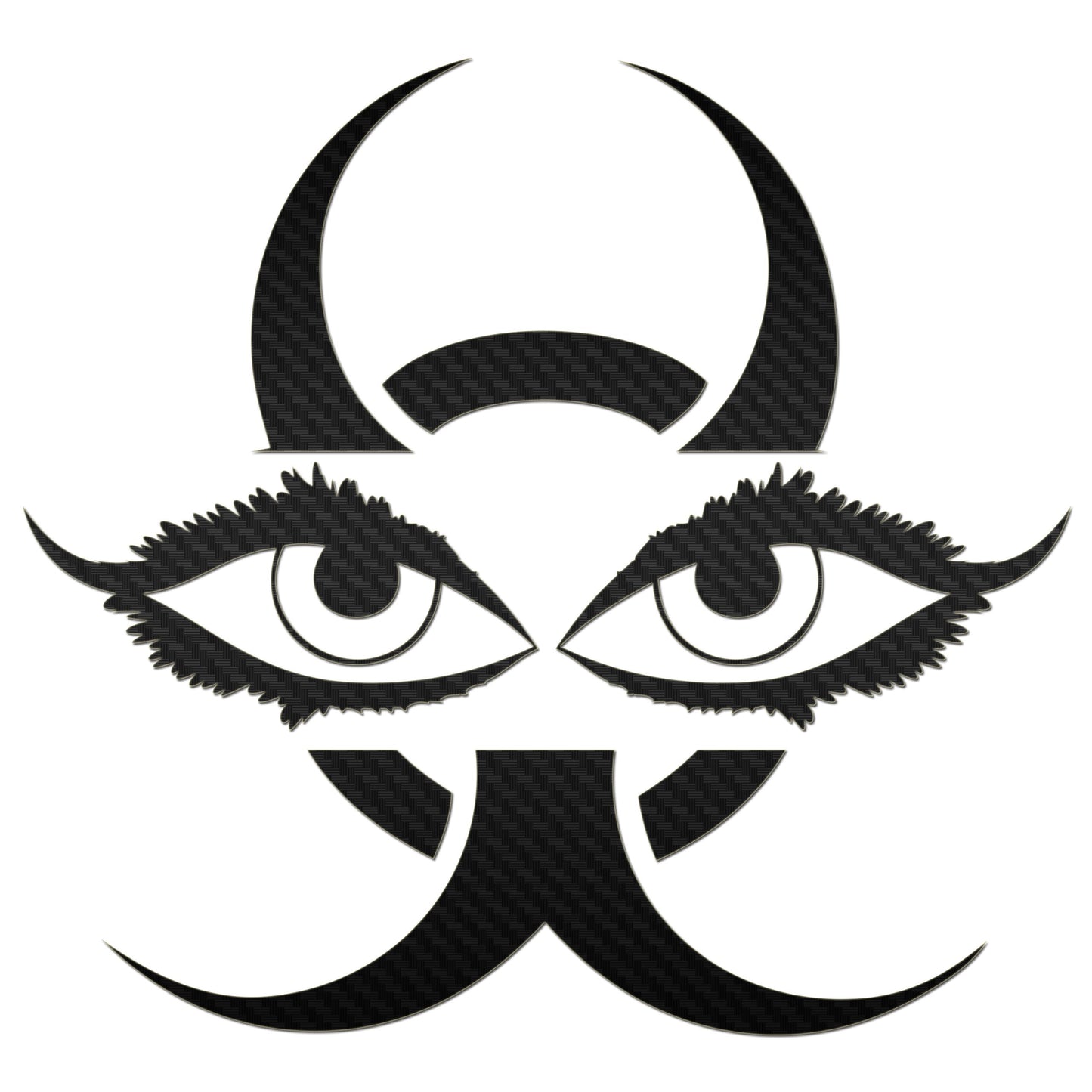 Chinese Devil Eyes Sticker