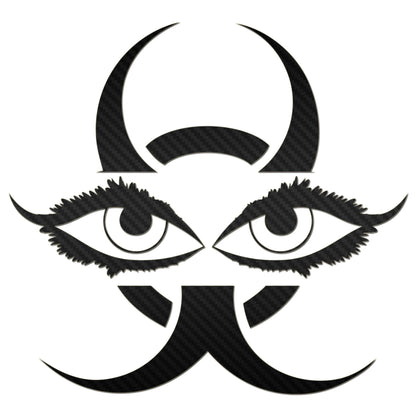 Chinese Devil Eyes Sticker