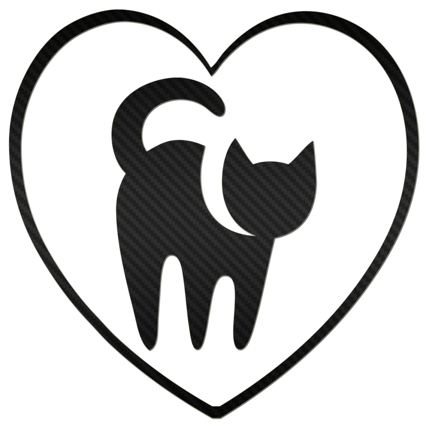 I Love My Cat Sticker