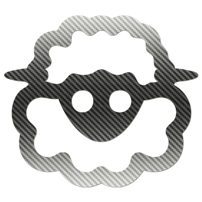 Funny Cartoon Sheep Sticker