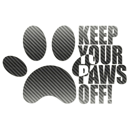 Keep Your Paws Off Sticker