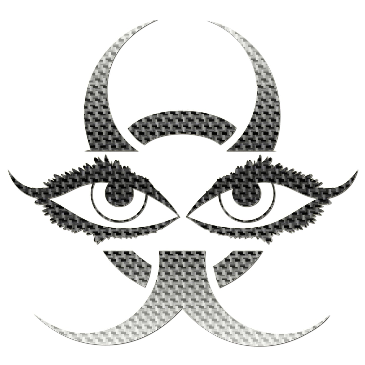 Chinese Devil Eyes Sticker