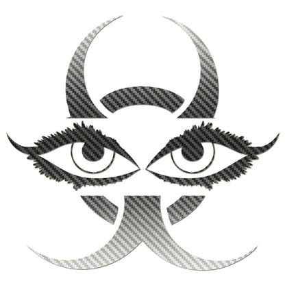 Chinese Devil Eyes Sticker