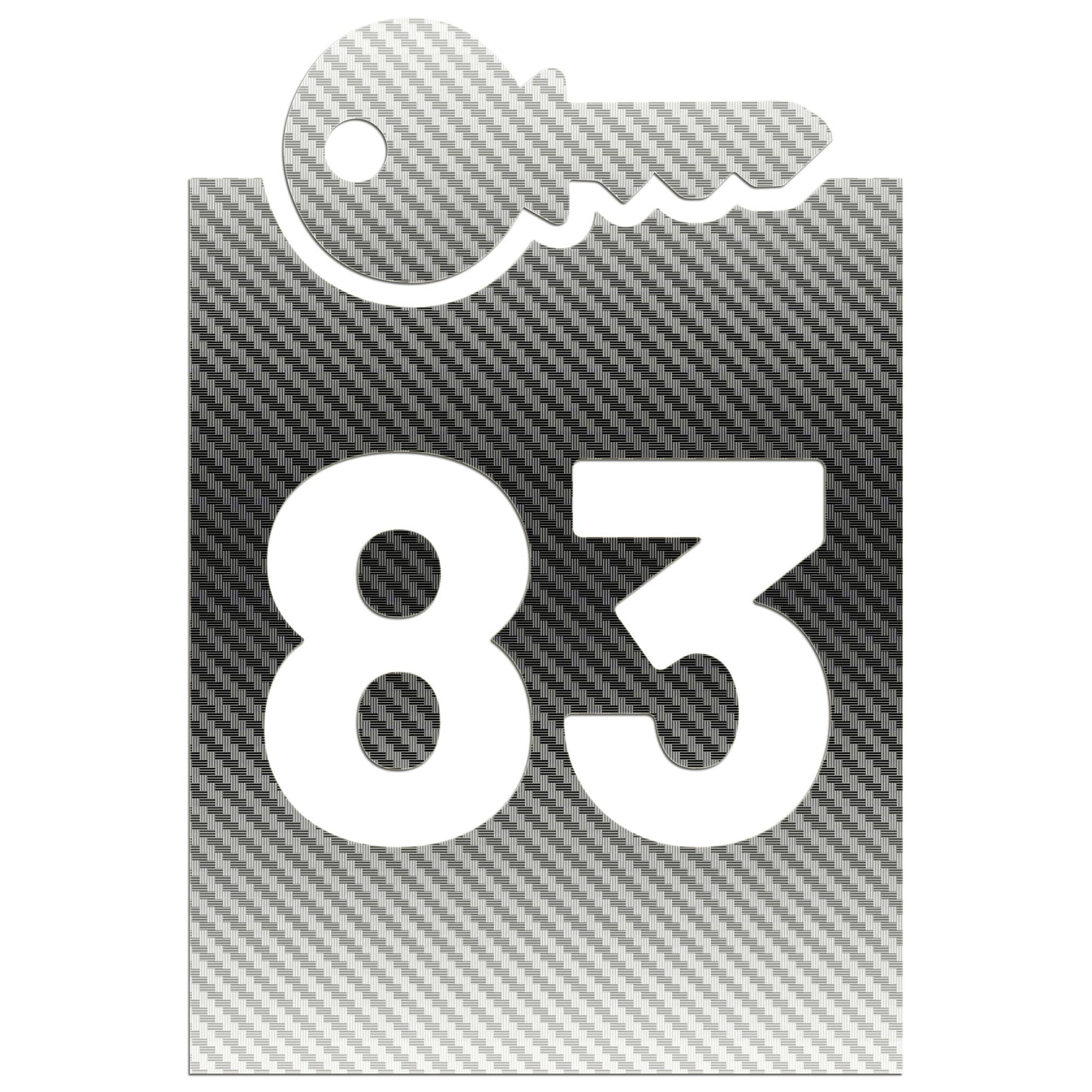 Wheelie Bin Key Sticker