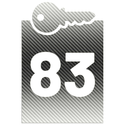 Wheelie Bin Key Sticker