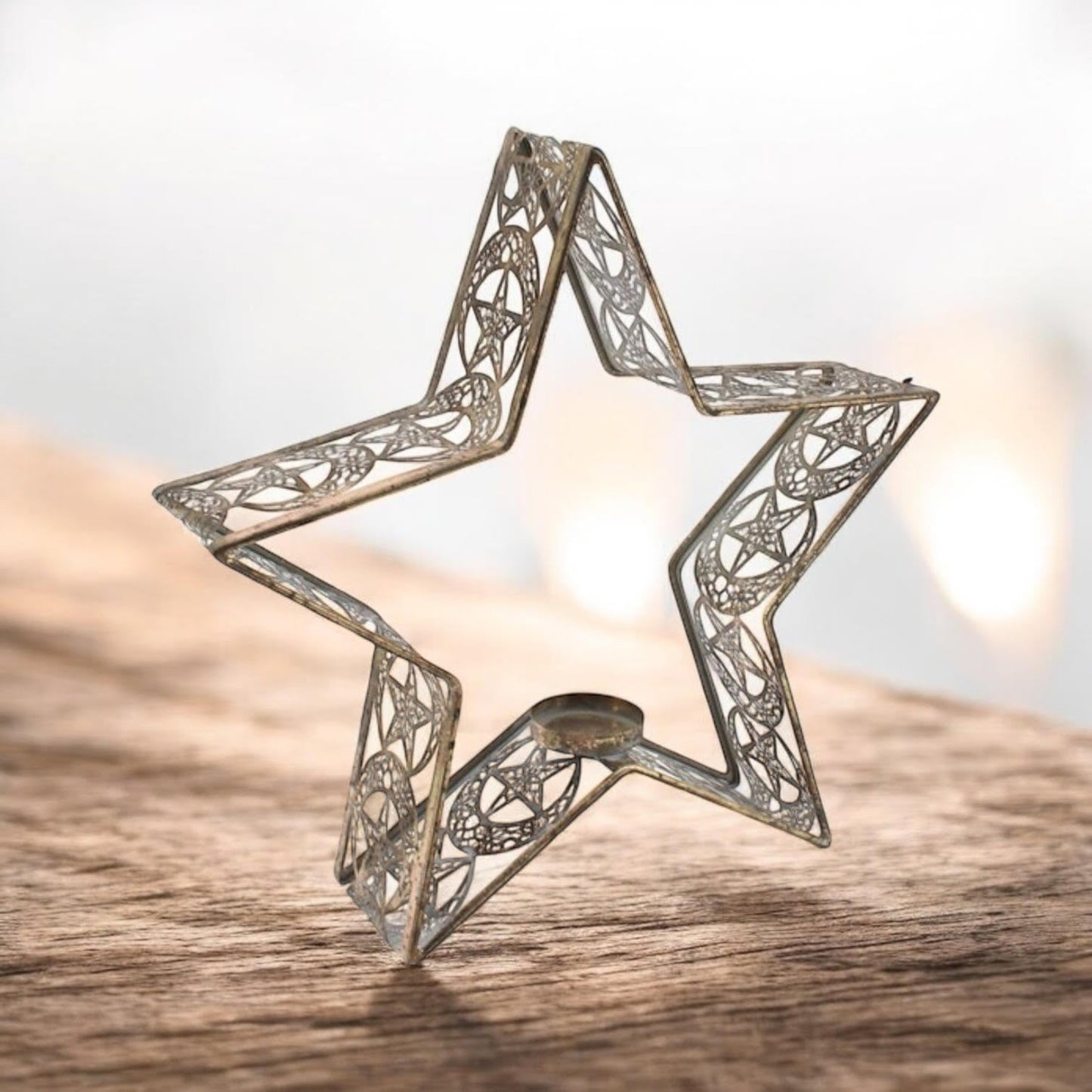 37CM METAL CANDLE HOLDER