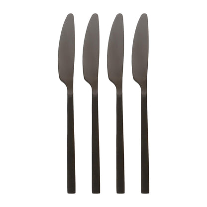 Stainless Steel Dinner Knives - 21cm - Pack of Four