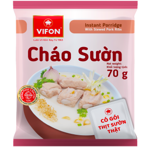 VIFON Instant Porridge With Stewed Pork Ribs 70g