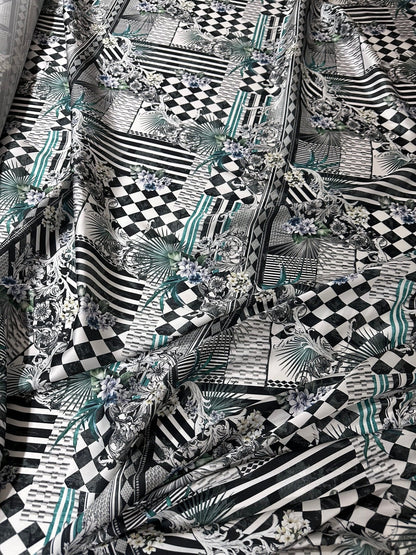 Checkerboard Patchwork Fabric