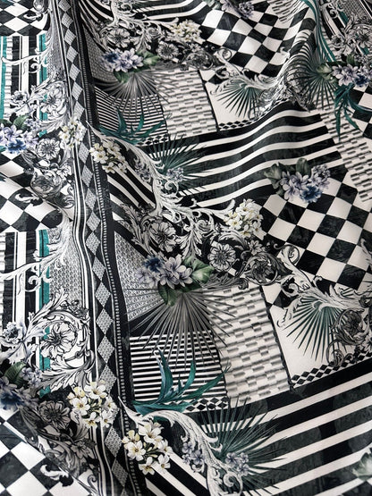 Checkerboard Patchwork Fabric