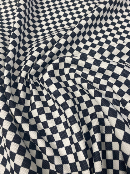 Checkers Fabric – Custom Printed Fabric, Choose Material by Metre