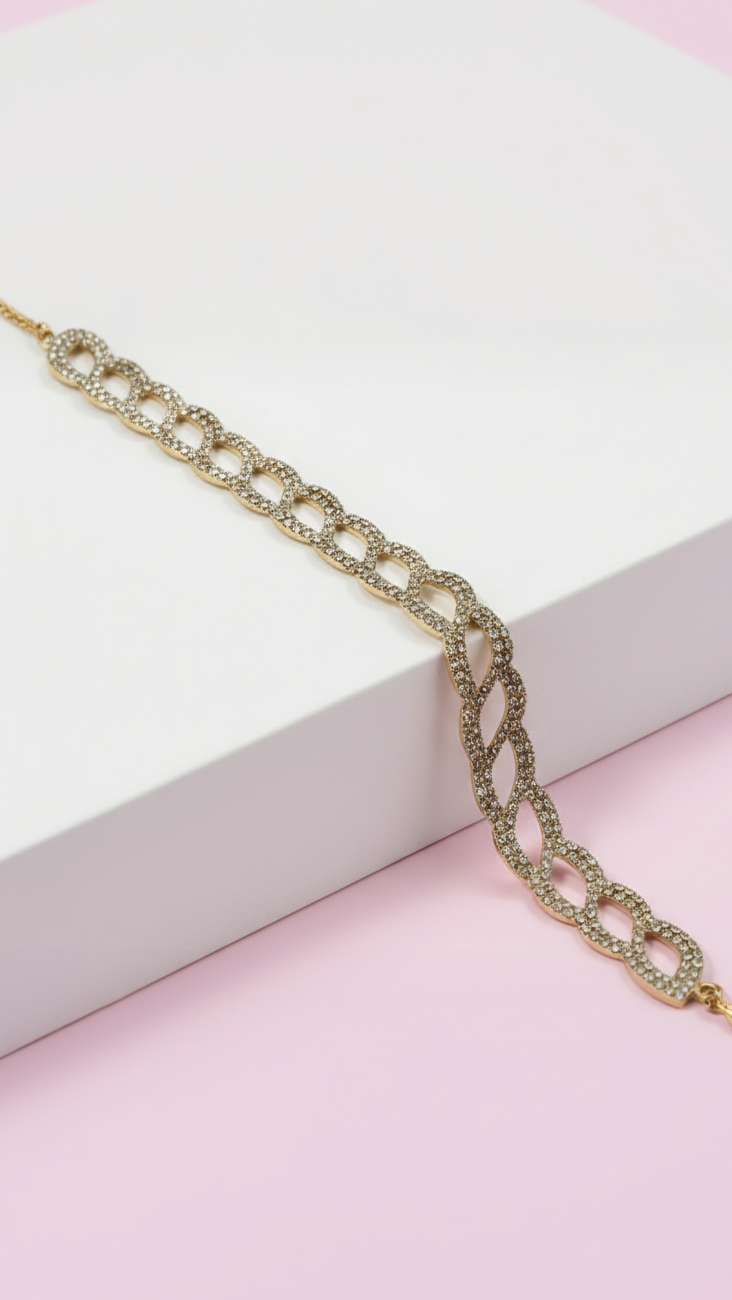 Sparkle Links Crystal Bracelet