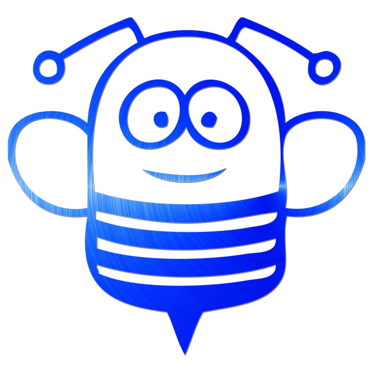 Funny Cartoon Bee Sticker
