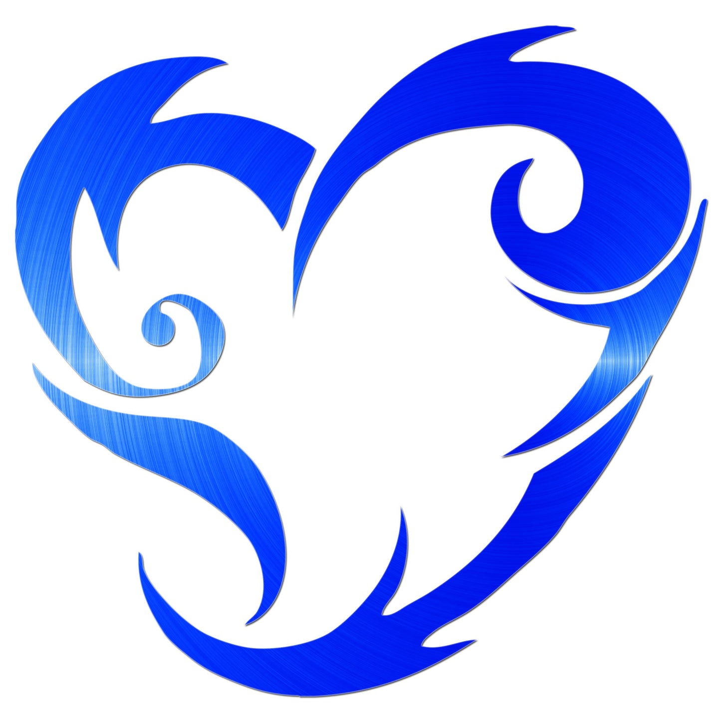 Tribal Love Heart Sticker