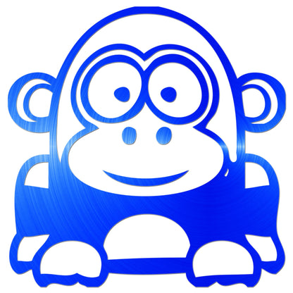 Funny Cartoon Gorilla Sticker