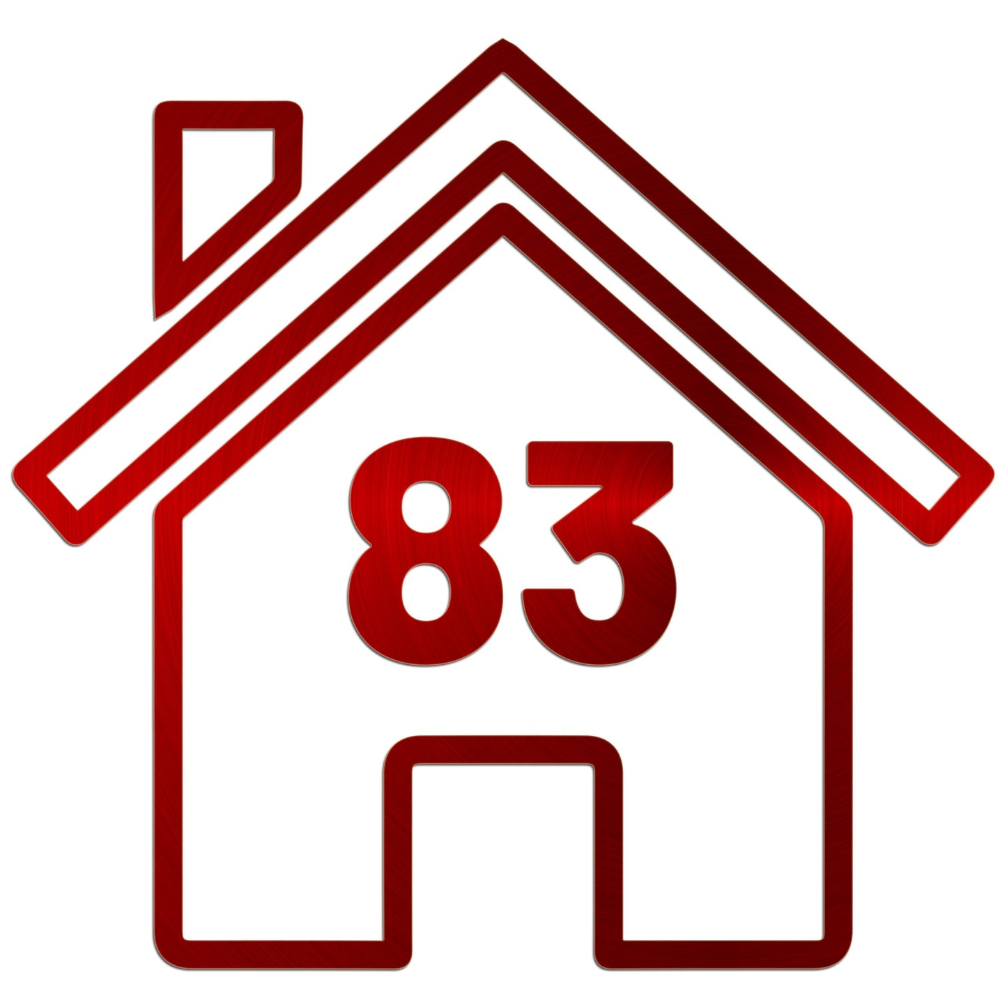 Wheelie Bin House Sticker