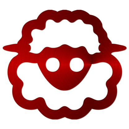 Funny Cartoon Sheep Sticker