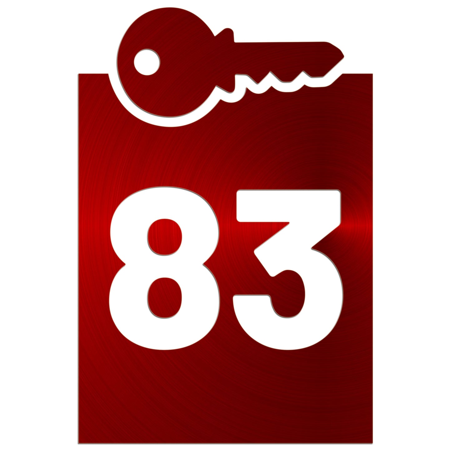 Wheelie Bin Key Sticker