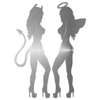 Sexy Angel Sexy Devil Sticker