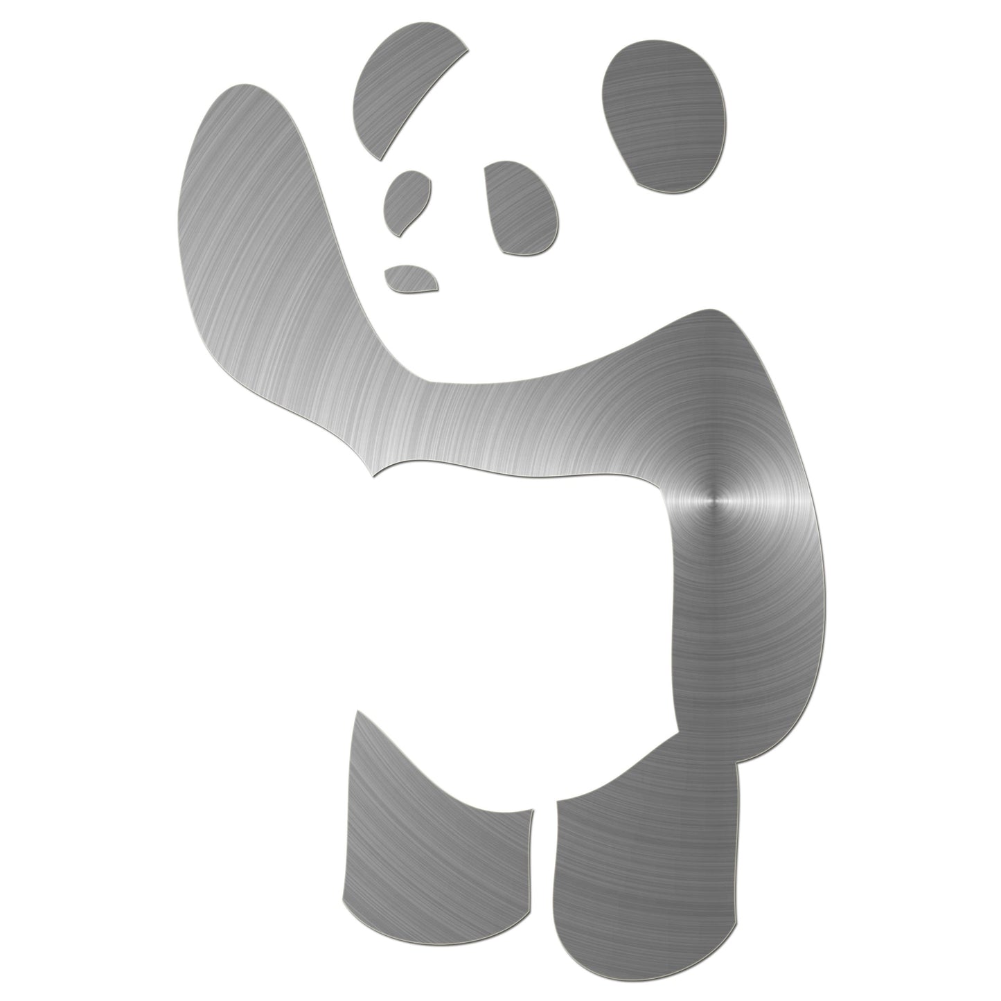 Waving Panda Sticker