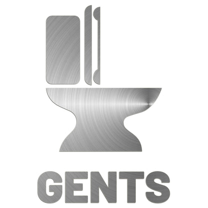 Mens Toilet Restroom Sign Sticker