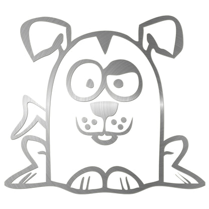 Funny Cartoon Dog Sticker
