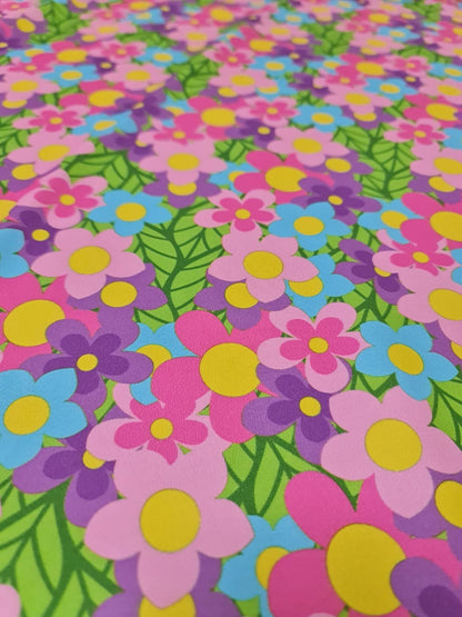 Colorful Floral Fabric