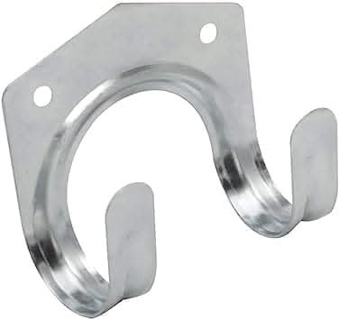 Pack of 5 Garden Shed Metal Tool Hooks