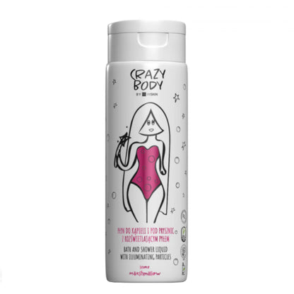 Crazy Body Illuminating Bath & Shower Liquid Marshmallow