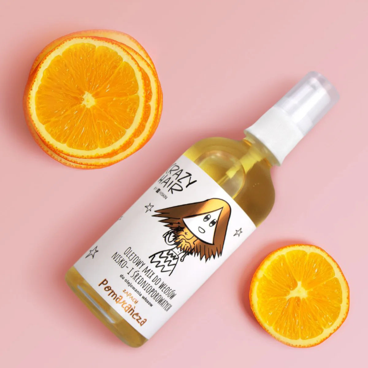 Crazy Hair Low & Medium Porosity Hair Oiling Treatment Orange Travel Size 30ml
