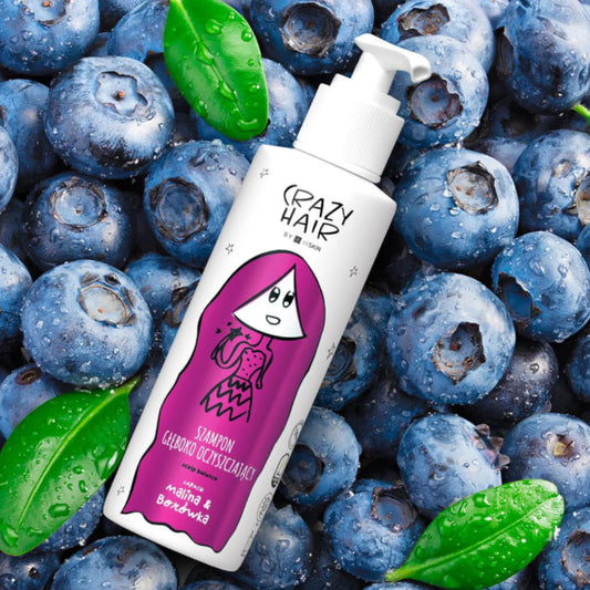 Crazy Hair Scalp Balance Deep Cleansing Shampoo Raspberry & Blueberry