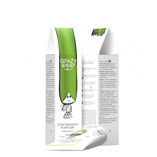 Crazy Hair Scalp Balance Trichological Scalp Scrub Lime & Mint