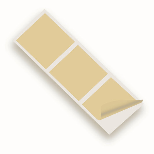 Cream Gloss 150mm SQ Vinyl Wall Tile Stickers Kitchen & Bathroom Transfers
