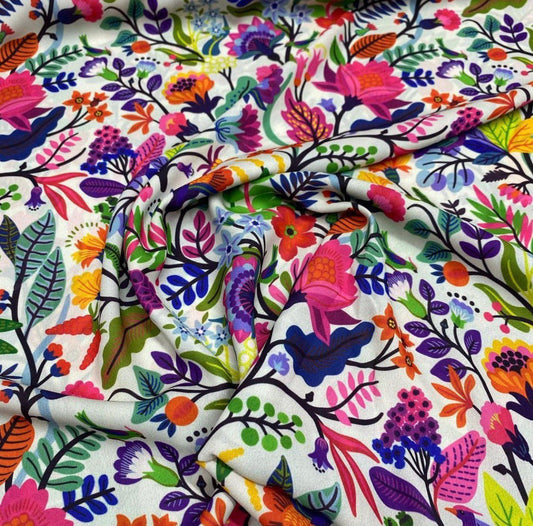 Mexican Flowers Fabric
