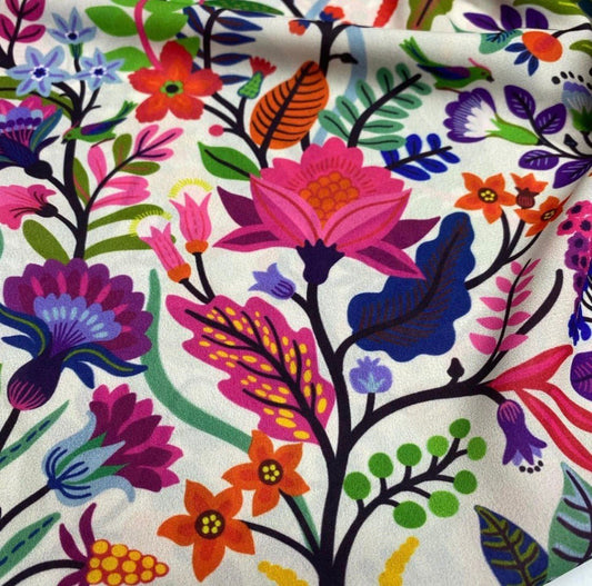 Mexican Flowers Fabric