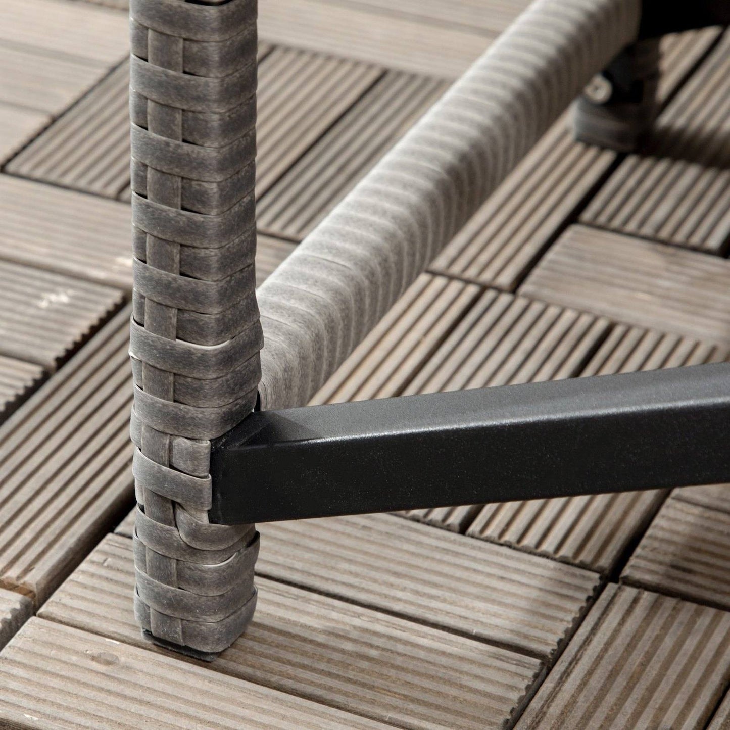 PE Wicker Outdoor Coffee Table