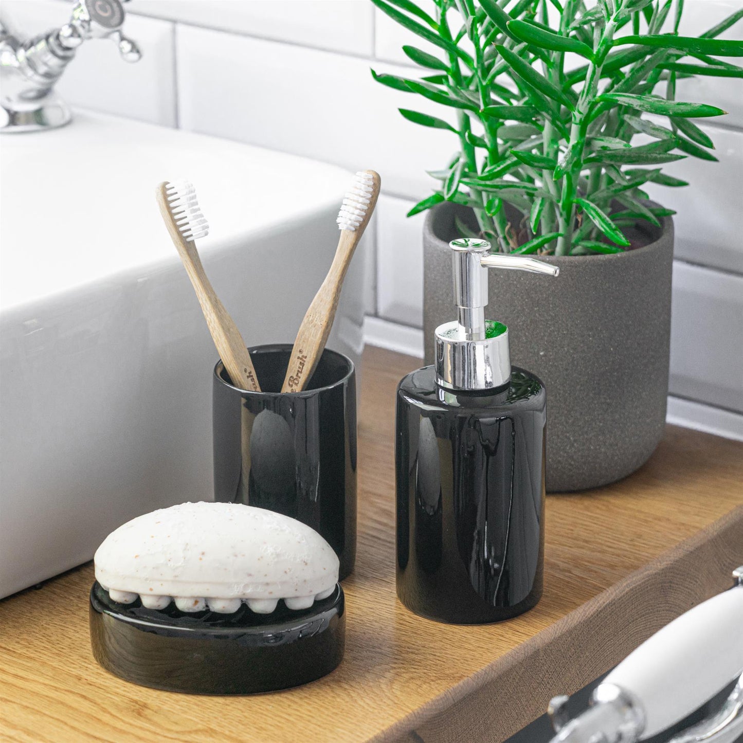 Ceramic Liquid Soap Dispenser