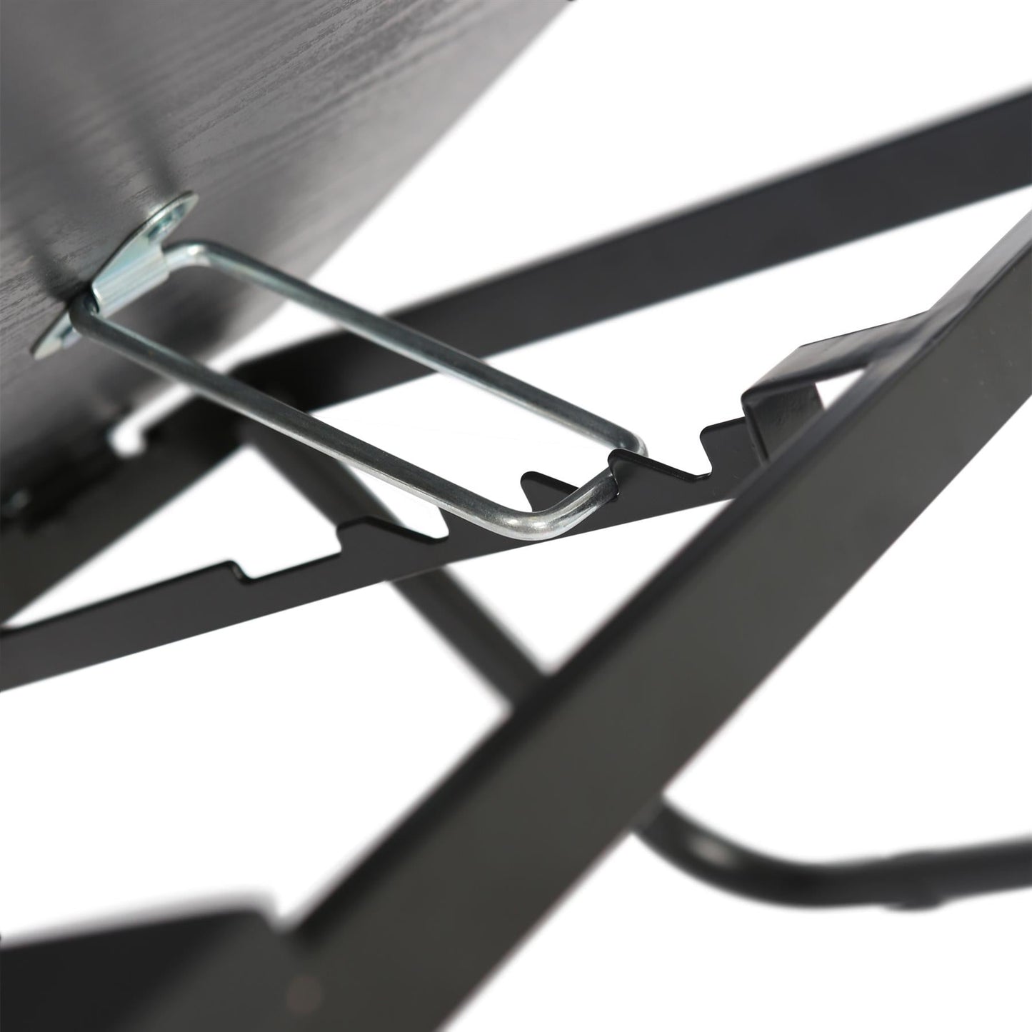 Folding Lap Desk with Cupholder - Black