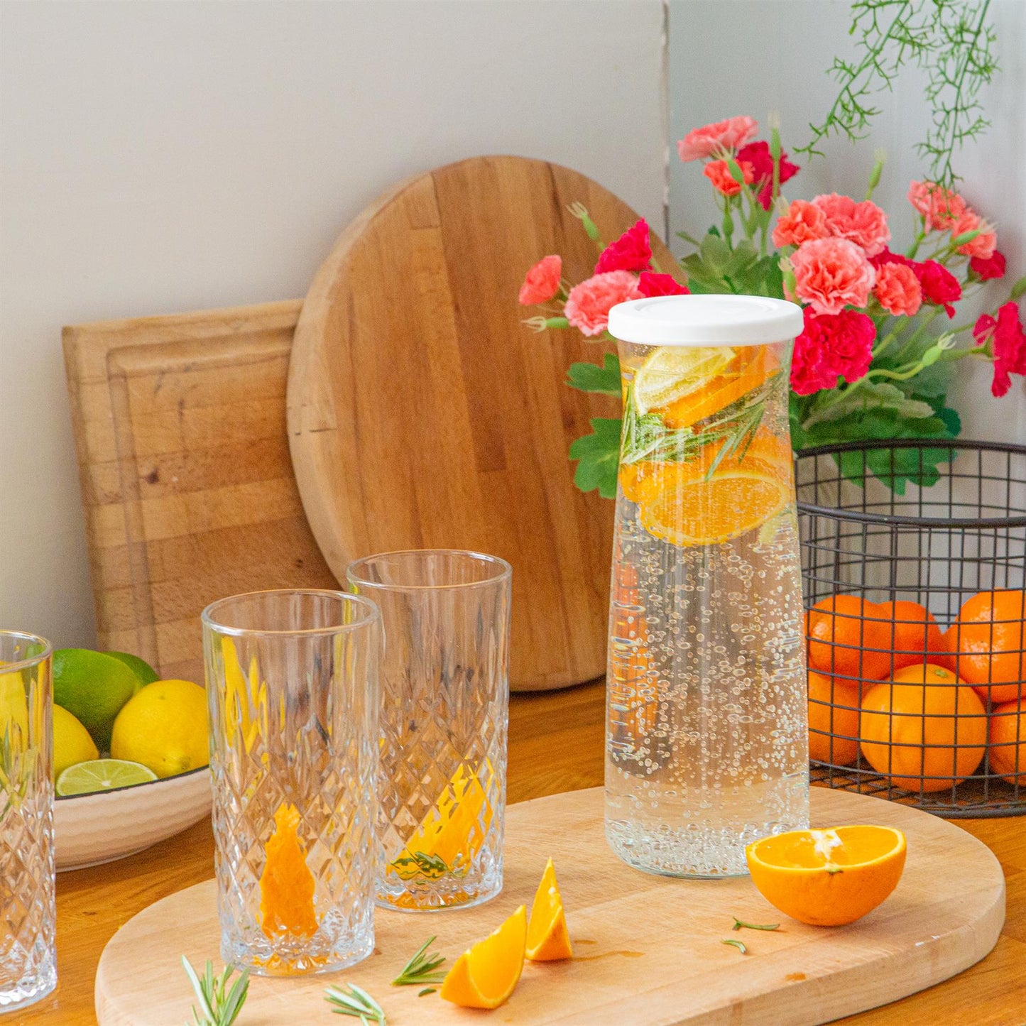 1.2L Vera Glass Carafe