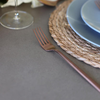 Stainless Steel Dinner Forks - 19.5cm - Pack of Four