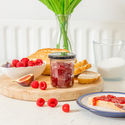 150ml Glass Jam Jars with Lids - Pack of 6